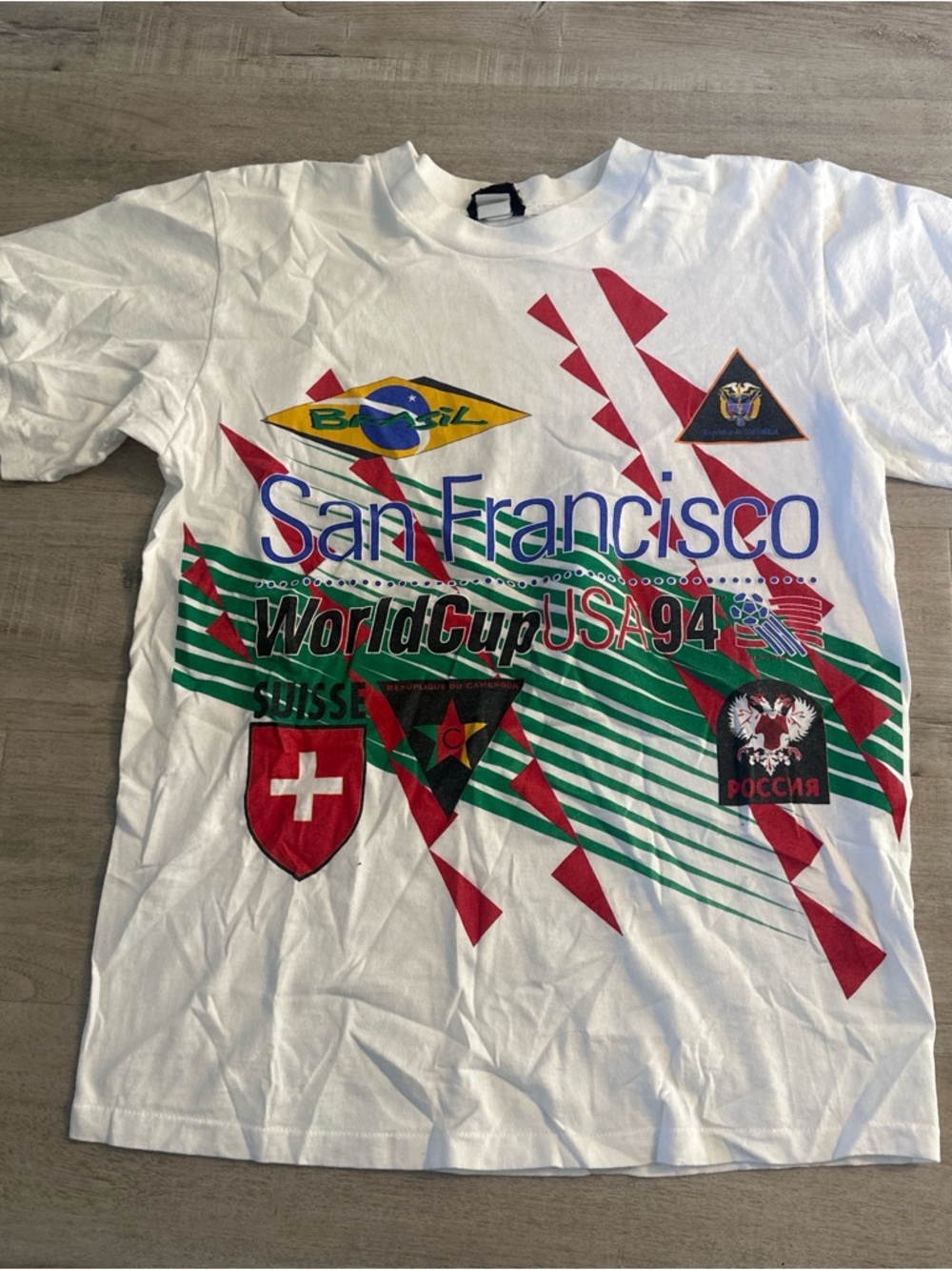 San Francisco World Cup USA 94 Graphic Tee - White